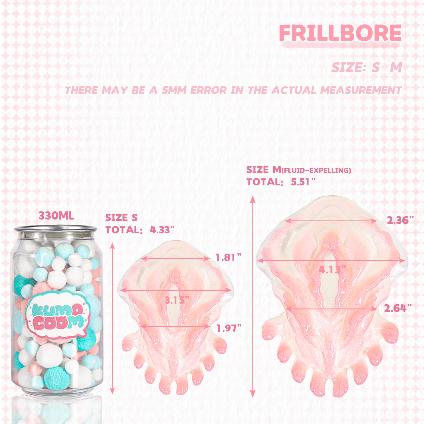 Frillbore Silicone Toy