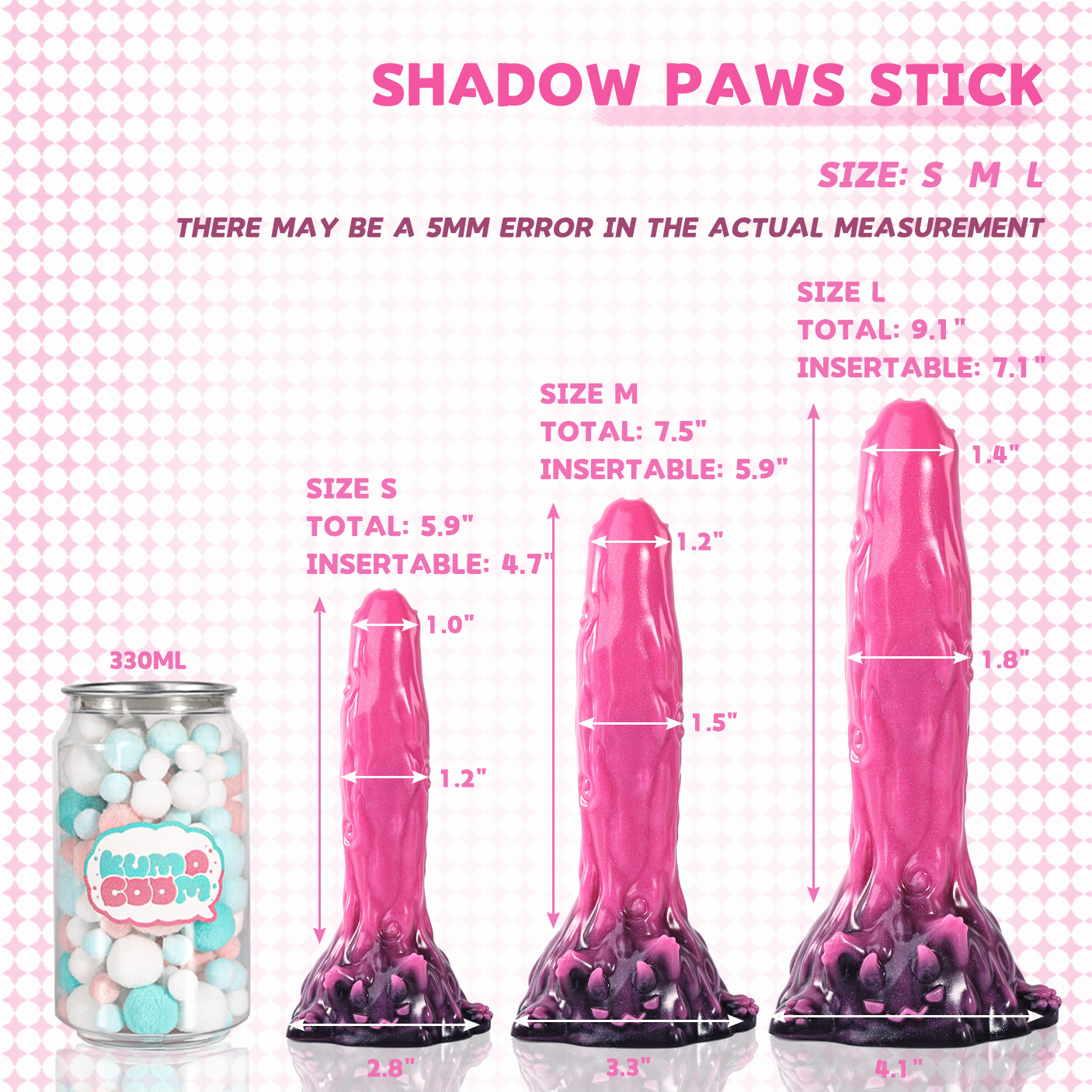 Shadow Paws Silicone Toy