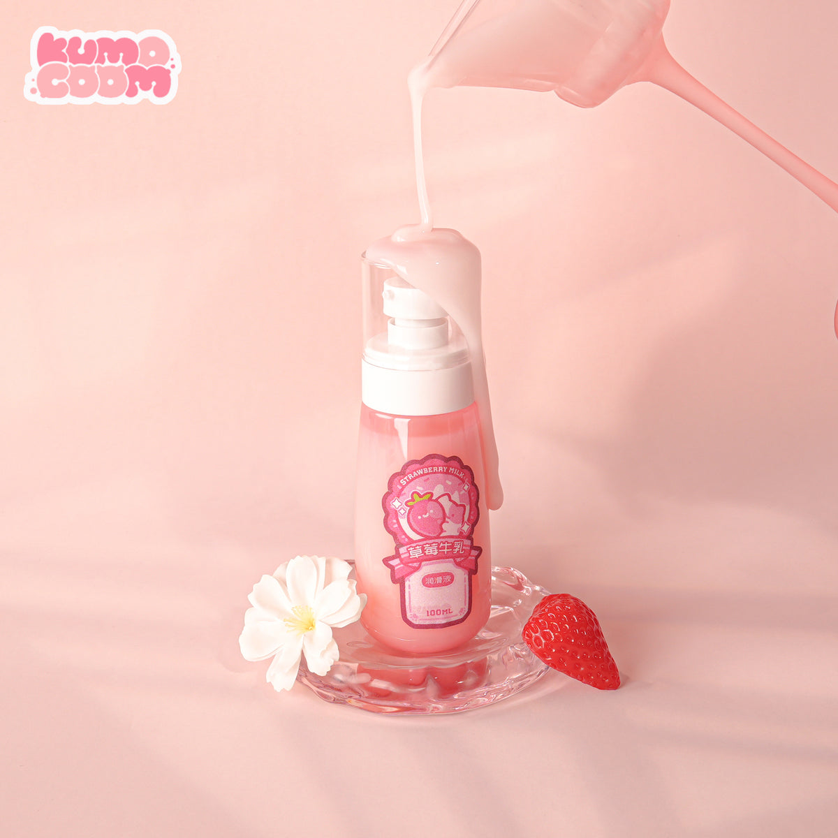 Strawberry Milk Lickable Lubricant