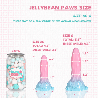 Jellybean Paws Silicone Toy