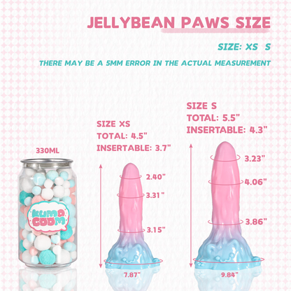 Jellybean Paws Silicone Toy