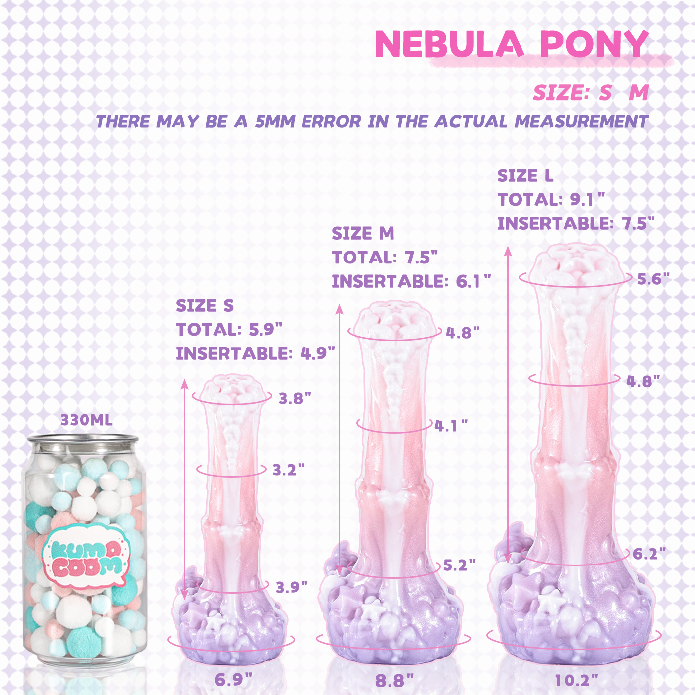 Nebula Pony Silicone Toy